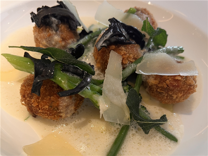 mushroom arancini
